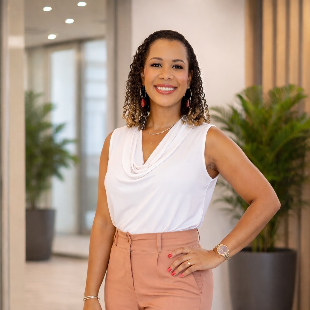 Flavia Silva — responsável pelo acompanhamento financeiro para mulheres