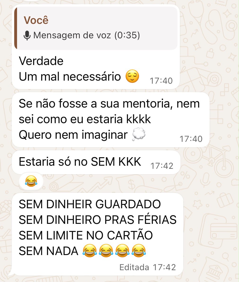 Mensagem de cliente RKS Advisory